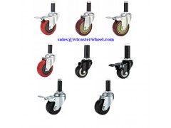 Shopping cart castor wheel,european castor wheel,platform castor wheel图3