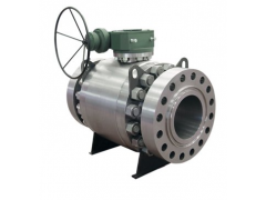 Válvula de bola montada sobre muñón图3