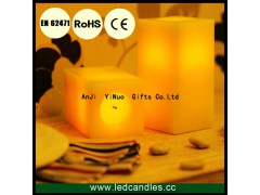 2015 New Arrival Wedding square mini lantern wedding favors LED vanilla Candles图2