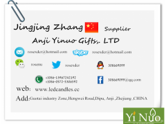 Flickering Battery Operated LED Wax Pillar Candles with Cane Finish图3