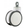 Plastic Twin Wheels Medical Central Lock Caster