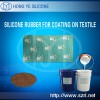 HY-TB31 RTV Liquid Coating Textile Screen Printing Silicone Rubber